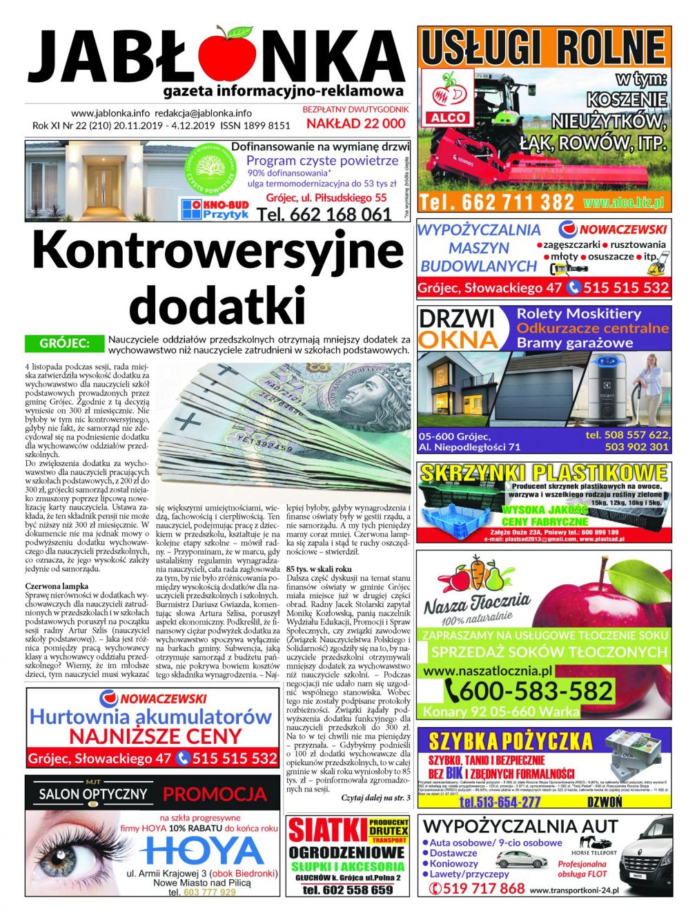 Gazeta Nr 210 z dn. 20.11.2019 r.