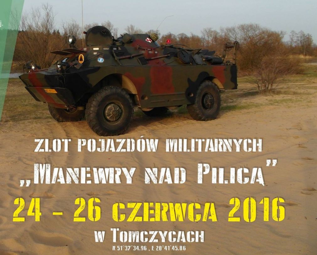 Czerwcowe manewry nad Pilicą