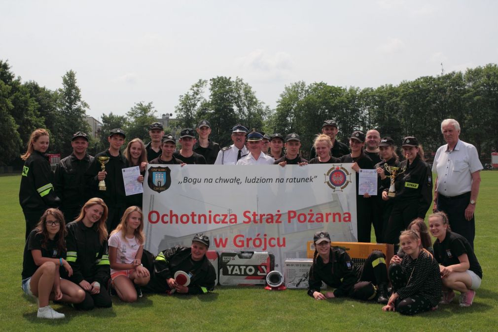 OSP GRÓJEC najlepsza w Gminnych Zawodach Sportowo-Pożarniczych