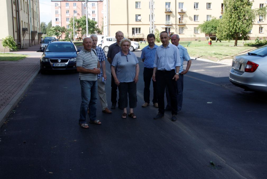 Przebudowana ulica Tomaszowska na osiedlu