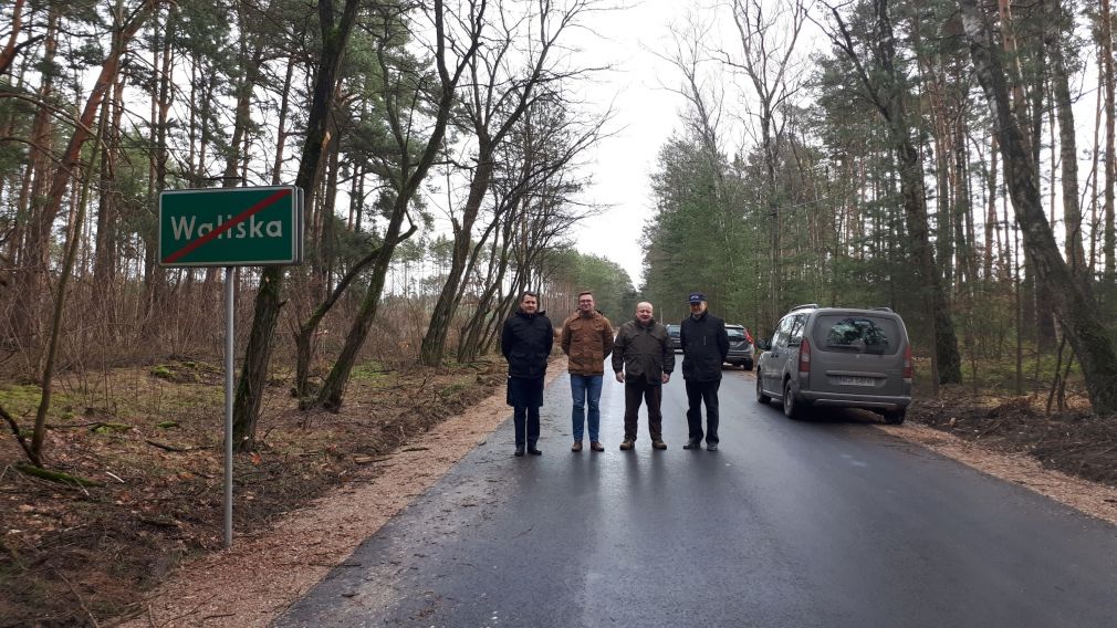 Zakończono remont drogi powiatowej w gminie Nowe Miasto n. Pilicą