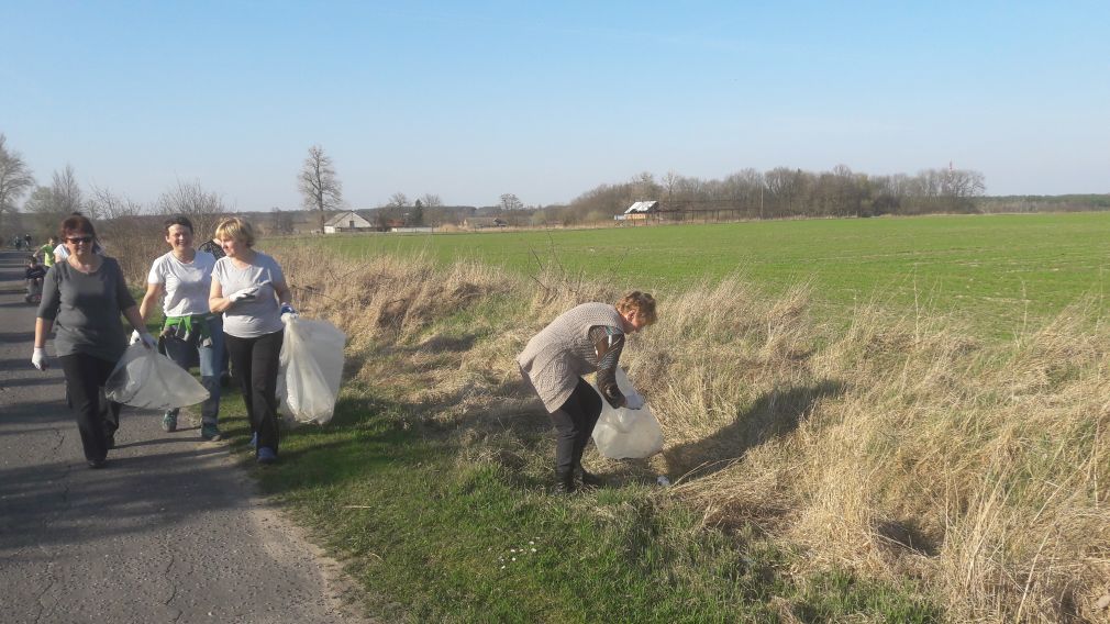 Czyste Jeżewice - akcja sprzątania