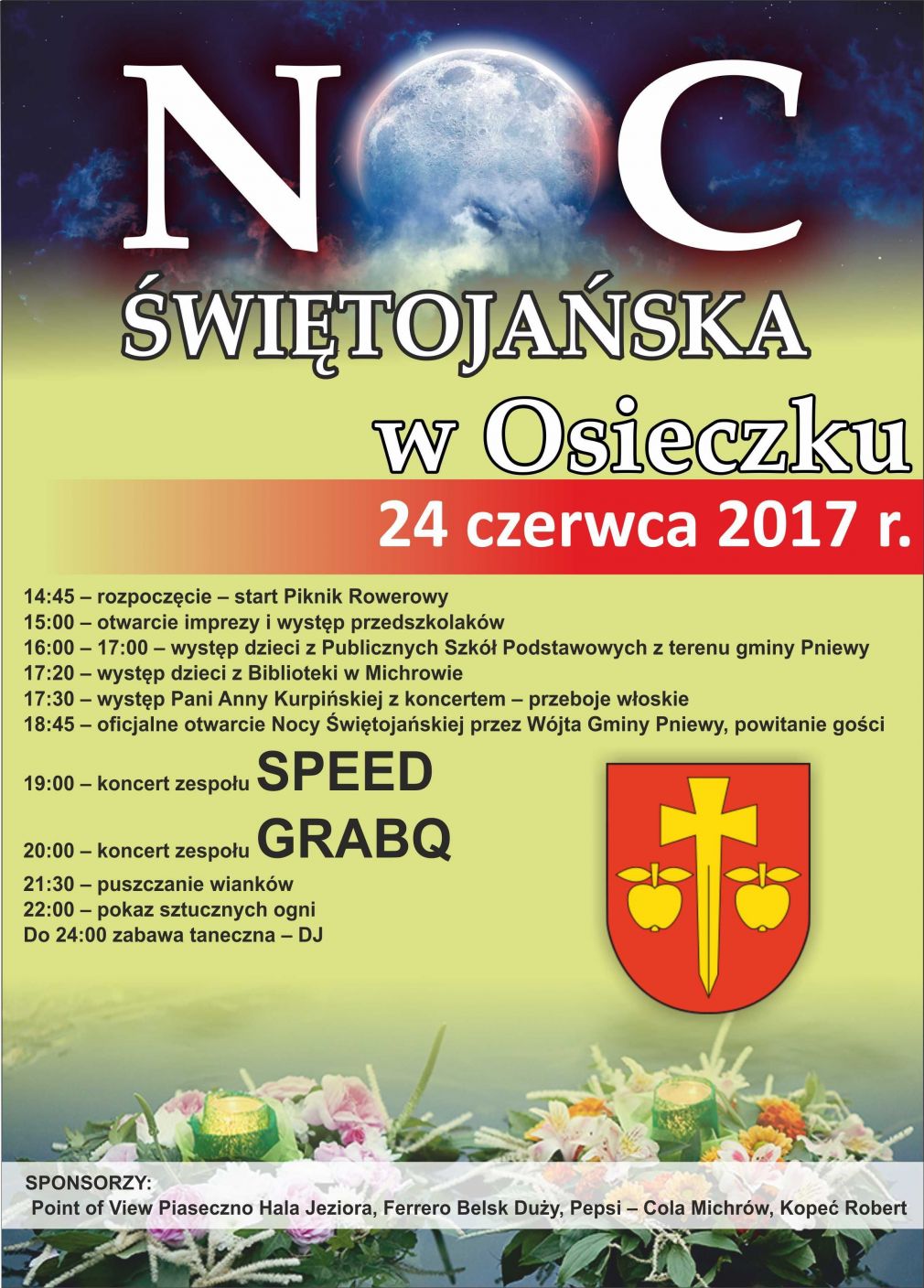 Noc Świętojańska w Osieczku już w sobotę