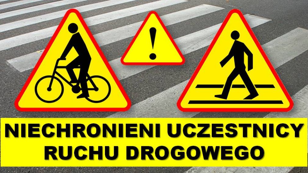 Jutro policja zadba o niechronionych uczestników ruchu drogowego