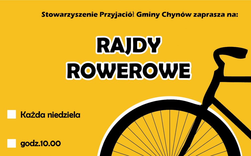 Niedzielne rajdy rowerowe