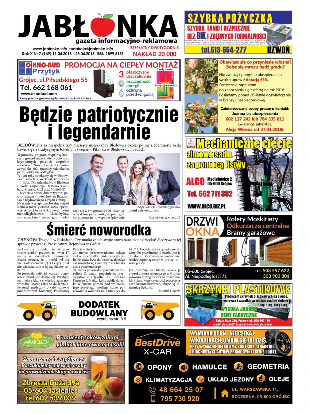 Gazeta nr 169 11.04.2018r.