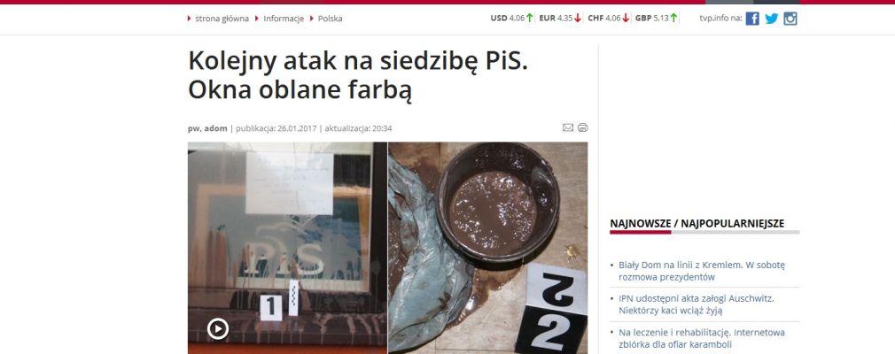 Atak na biuro poselskie Marka Suskiego