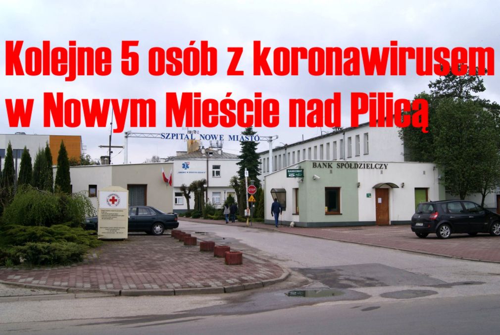 Wzrost liczby zachorowań w Nowym Mieście nad Pilicą