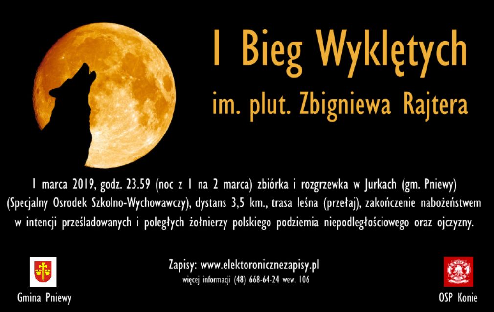 Zapraszamy na I Bieg Wyklętych