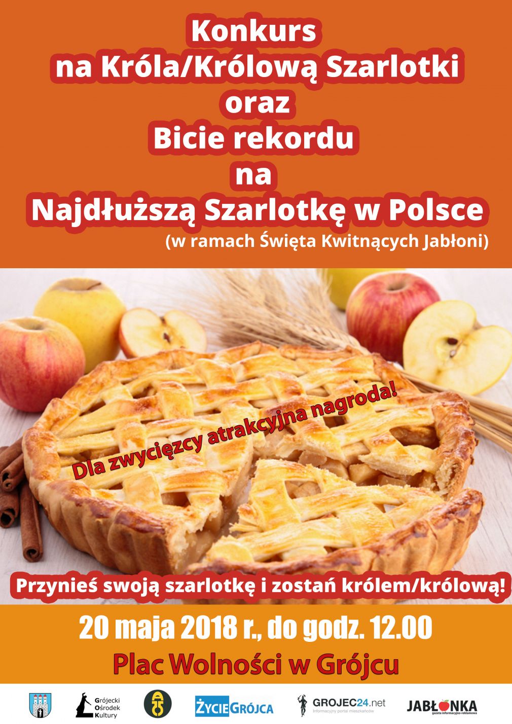 Zostań tegorocznym królem/królową szarlotki