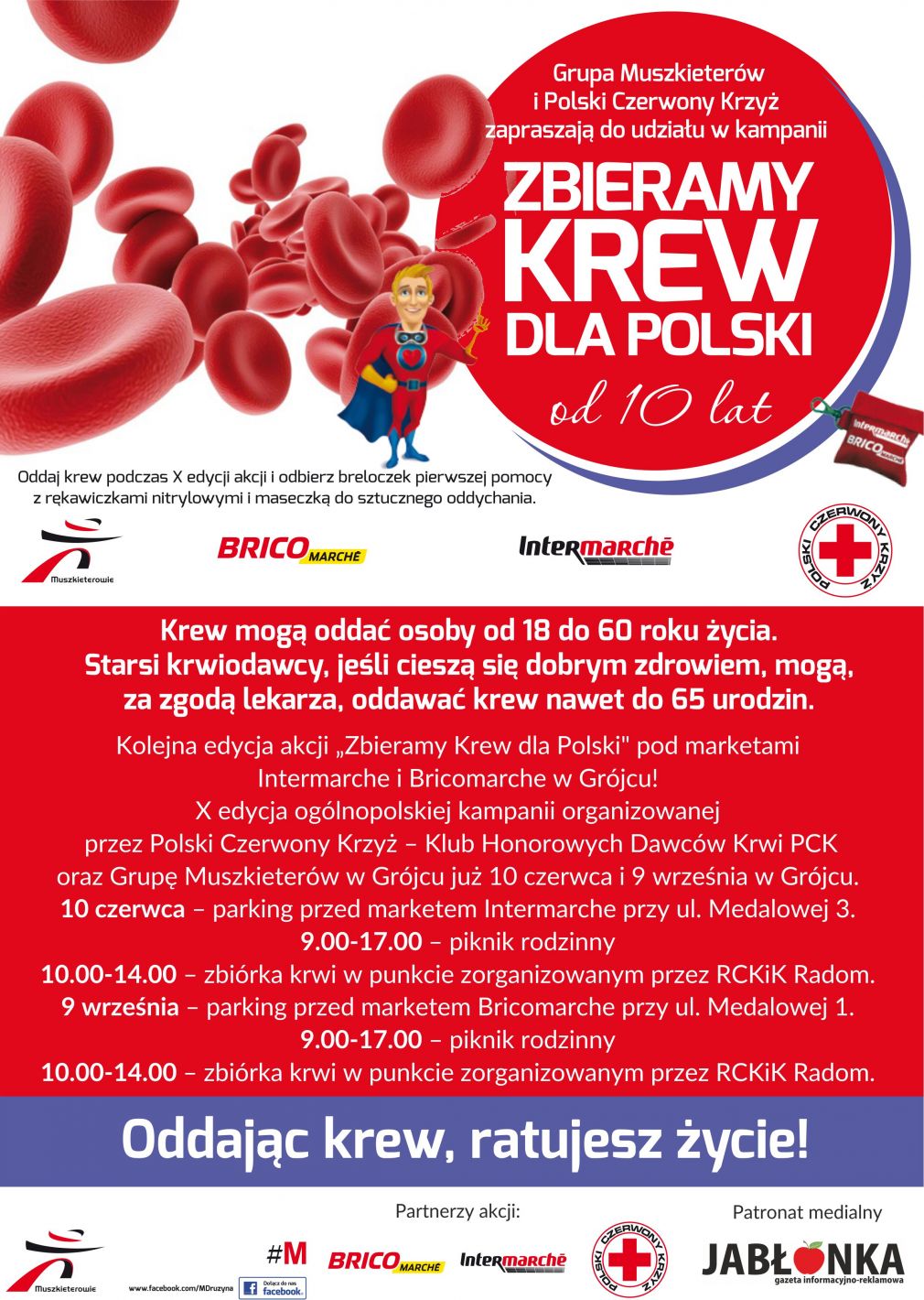 Grójec zbiera krew dla Polski