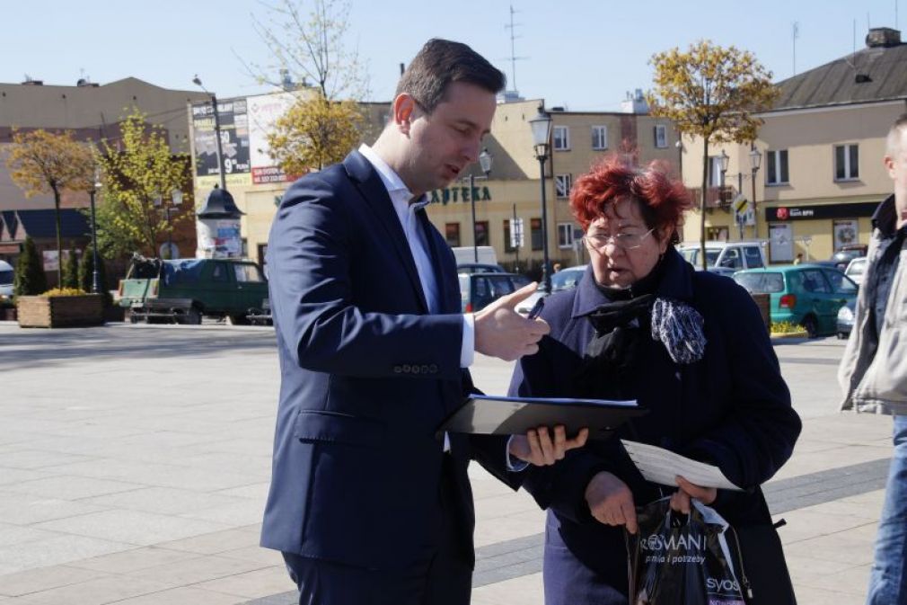 Szef Ludowców odwiedził Grójec