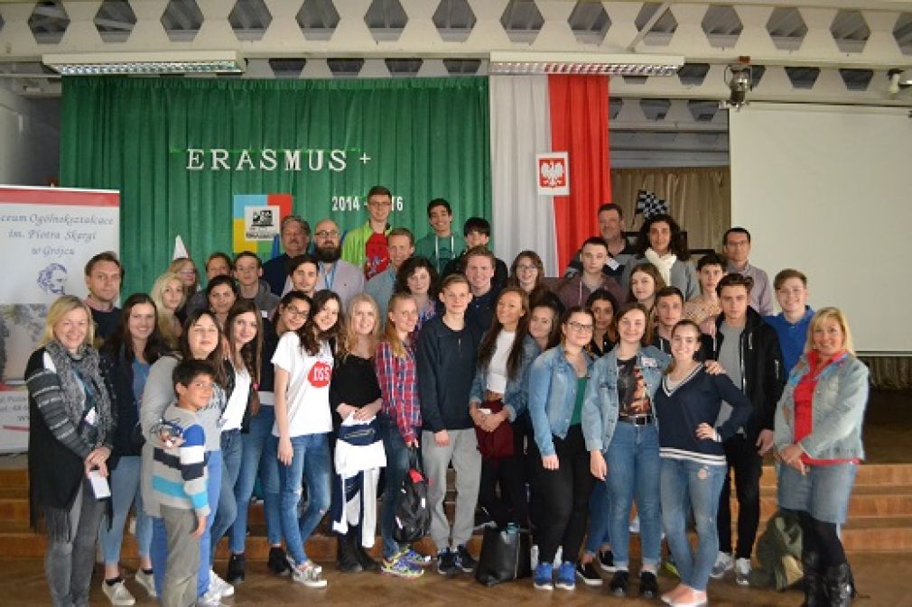 Nowy projekt ERASMUS+ w L.O. GRÓJEC