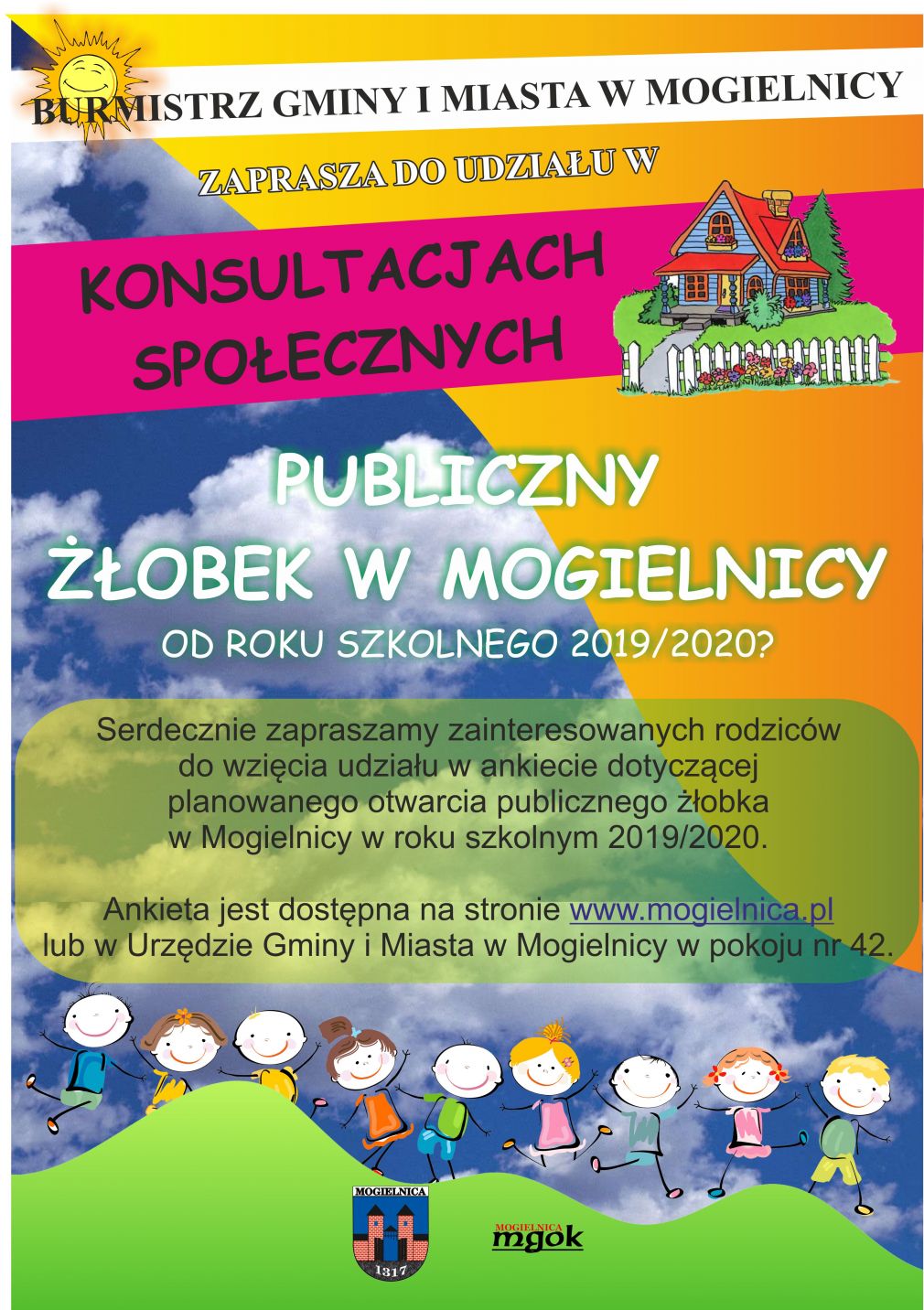 Czy chcesz żeby w Mogielnicy powstał żłobek?