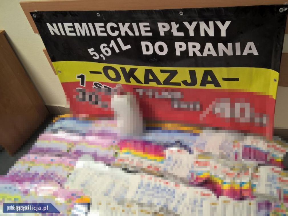 Wyłudzali VAT, podrabiali środki chemiczne - działali również na terenie Grójca