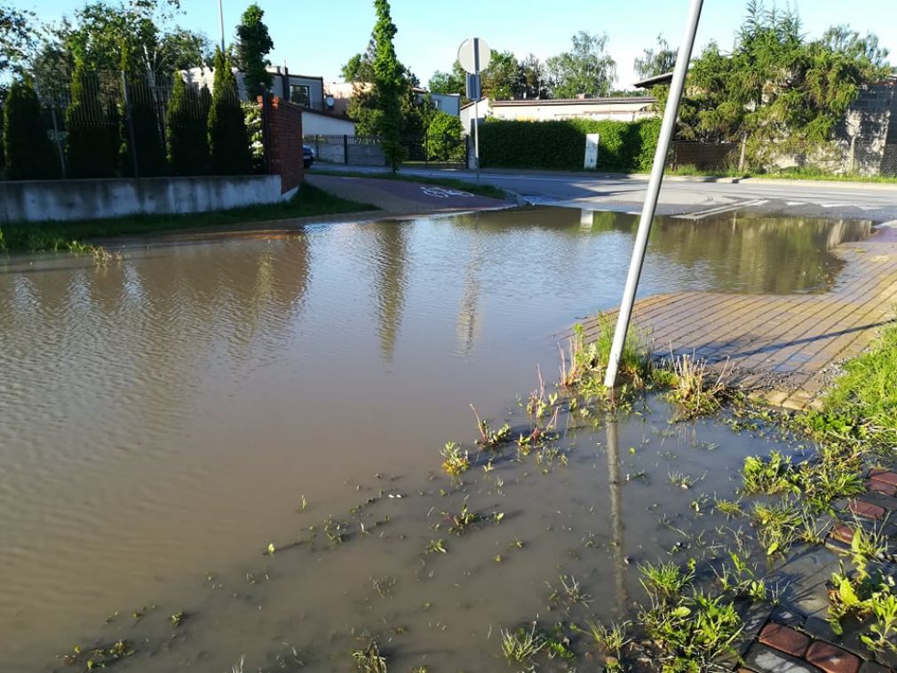 Wodny problem  na Kwiatu Paproci