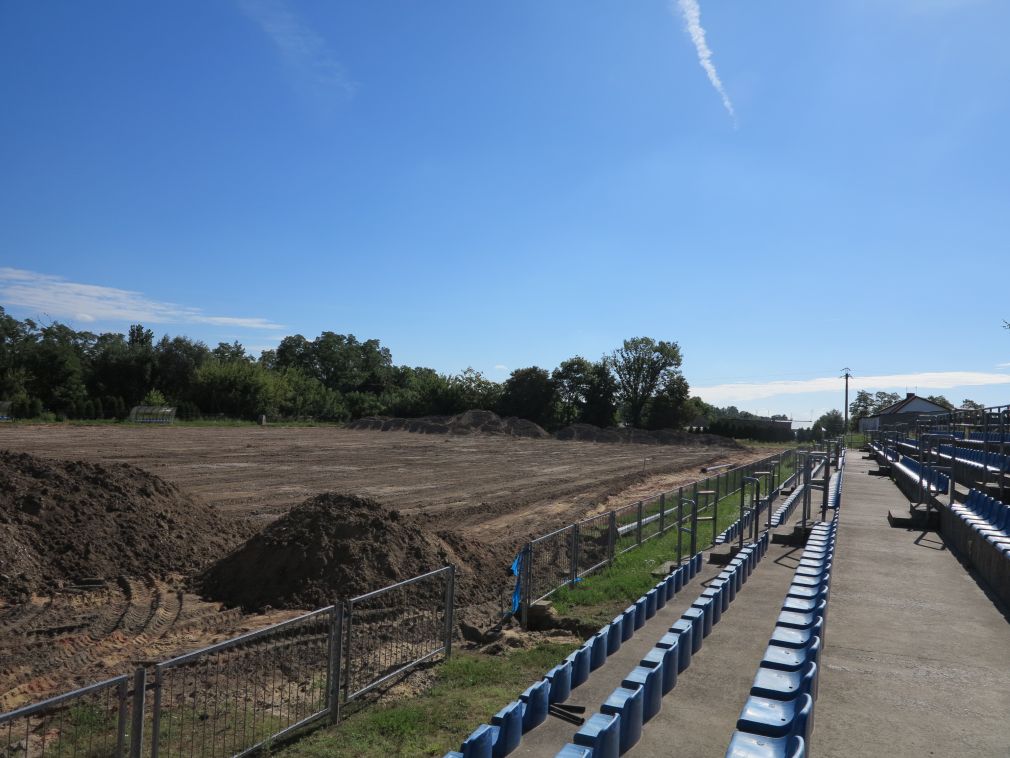 Stadion na wysokim poziomie