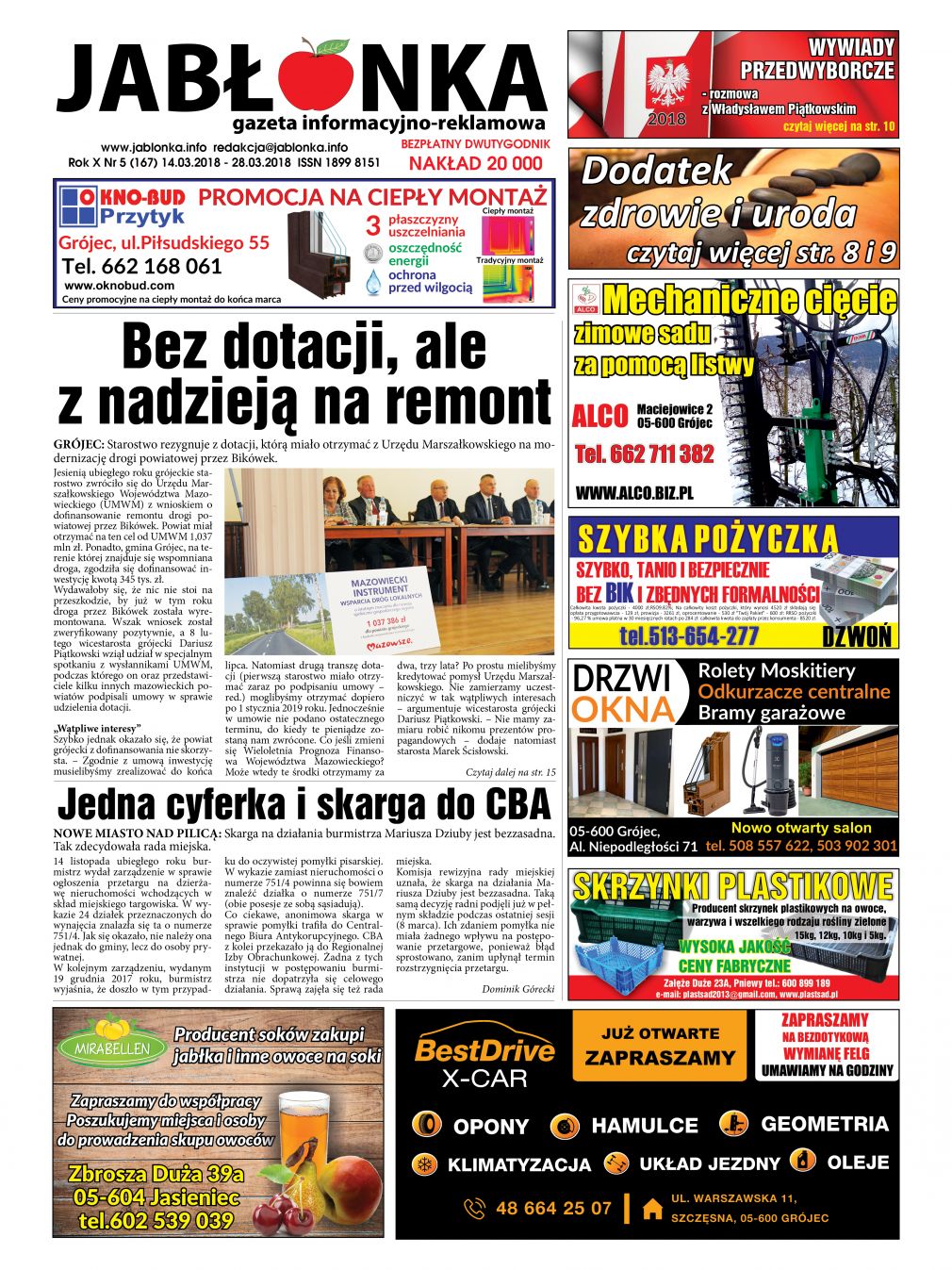 Gazeta nr 167 14.03.2018